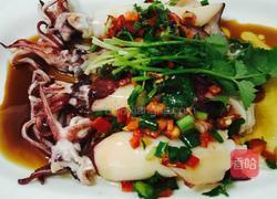 清蒸膏鱿鱼的做法图解12