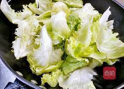 醋溜生菜的做法图解5