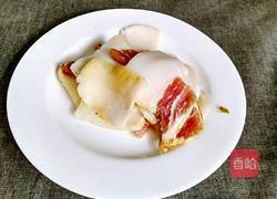 腊肉腌菜炒香椿的做法图解2