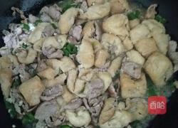 油豆腐炒肉的做法图解6