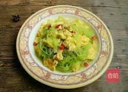 莴笋丝炒鸡蛋的做法图解7