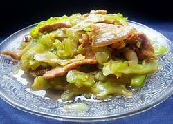 苦瓜炒家常肉
