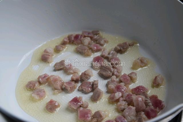 倒入猪肉炒熟