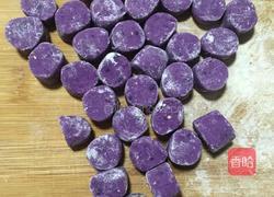 自制紫薯芋圆的做法图解4