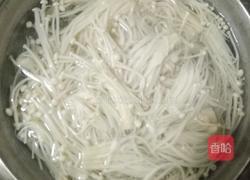 白灼金针菇的做法图解4