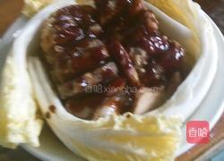 走油白菜扣肉的做法图解13