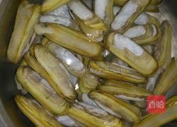 爆炒蛏子的做法图解2
