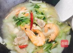 海鲜白菜的做法图解12