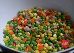 三丁炒肉粒的做法图解7