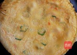 香煎秋葵玉米饼的做法图解10