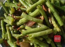 腊肉炒豇豆的做法图解8