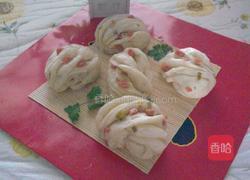 火腿葱花椒盐花卷的做法图解21