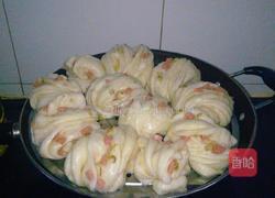 火腿葱花椒盐花卷的做法图解20