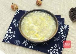百合蛋花藕粉羹的做法图解9