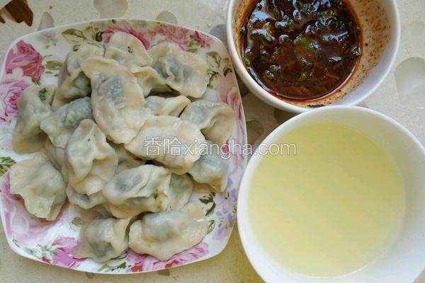 苦苦菜大肉饺