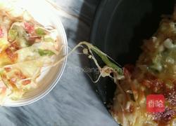 大虾蔬菜披萨的做法图解11