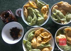 蔬菜汁饺子的做法图解17