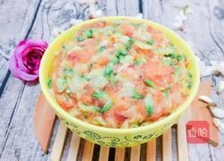 槐花猪肉馅的做法图解5