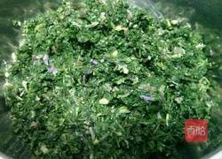 大叶芹蒸饺的做法图解3
