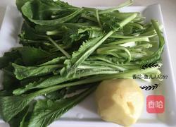 小白菜炖土豆的做法图解1