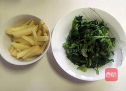 小白菜炖土豆的做法图解3