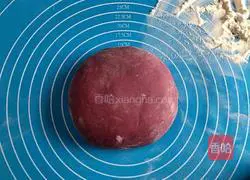 Purple Sweet Potato and Rose Steamed Buns Recipe Illustration 5