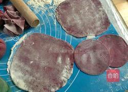 紫薯玫瑰馒头的做法图解7