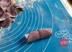 紫薯玫瑰馒头的做法图解9