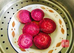 紫薯黑芝麻汤圆的做法图解3