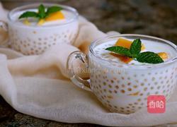 牛奶芒果西米露的做法图解12