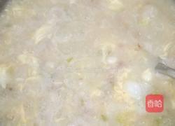 花生滕蒿瘦肉疙瘩汤的做法图解12