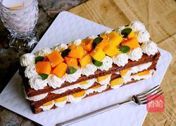 巧克力奶油芒果裸蛋糕的做法图解29