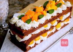 巧克力奶油芒果裸蛋糕的做法图解28