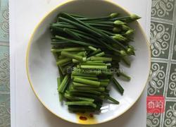 韭苔炒肉丝的做法图解3