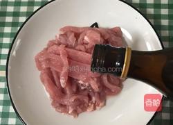 韭苔炒肉丝的做法图解4