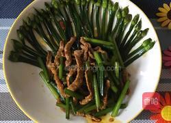 韭苔炒肉丝的做法图解9