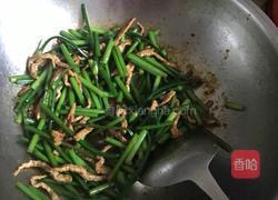韭苔炒肉丝的做法图解8