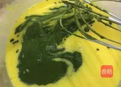 Matcha chiffon cake (8-inch) recipe illustration 9