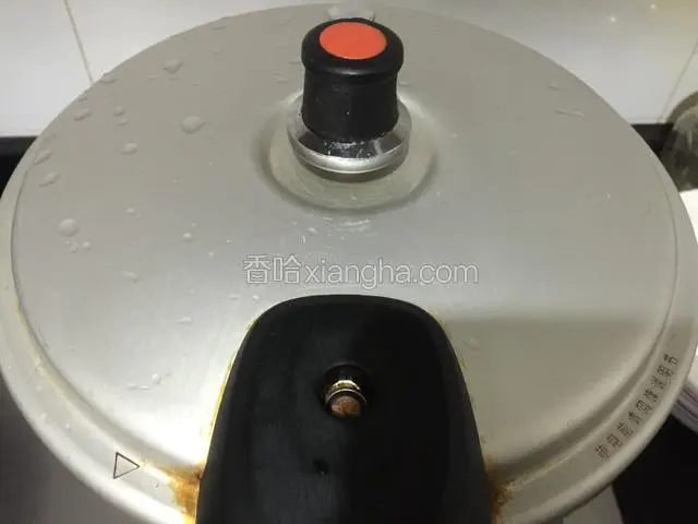 盖上盖子大火烧开转小火再煮20分钟左右。