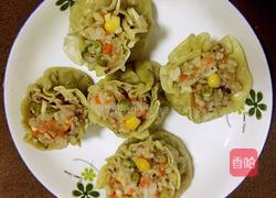 绿色烧卖的做法图解13