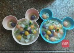 五彩缤纷果蔬小丸子的做法图解8