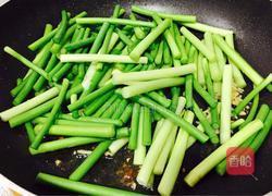 爆炒蒜苔的做法图解4