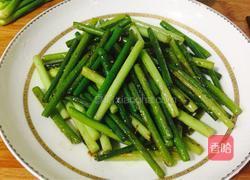 爆炒蒜苔的做法图解6