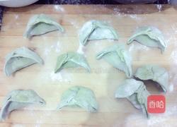 菠菜面皮水饺（白菜猪肉馅）的做法图解21