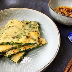 韭菜荞麦饼的做法[图]