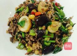 紫米鱿鱼炒饭的做法图解8