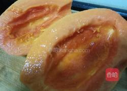 老屋私房菜冰糖香橙蒸木瓜的做法图解1