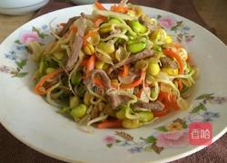 炒肉丝黄豆芽的做法图解9
