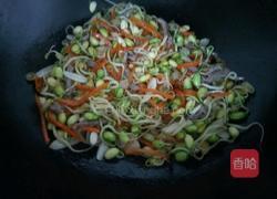 炒肉丝黄豆芽的做法图解8