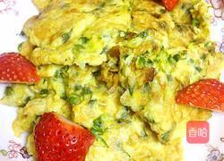 槐花炒鸡蛋的做法图解6